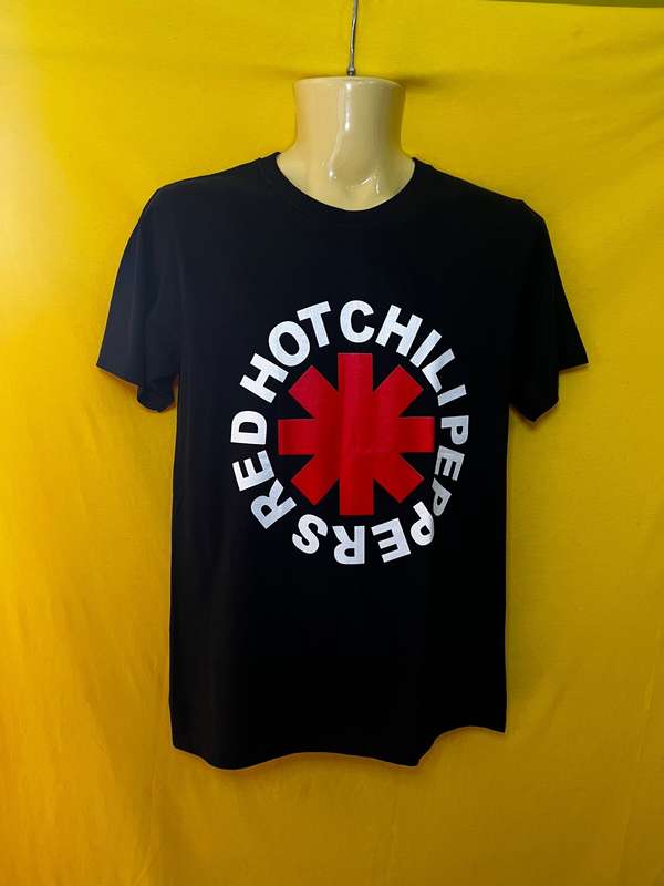 Red Hot Chili Peppers Double sided T-shirt Black