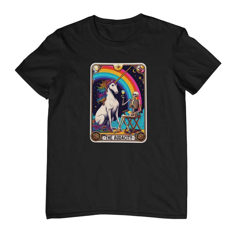 Unicorn and skull T-Shirt