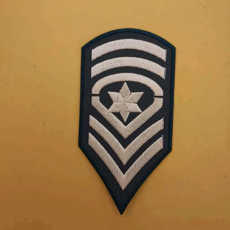Army 6 Iron on Patch