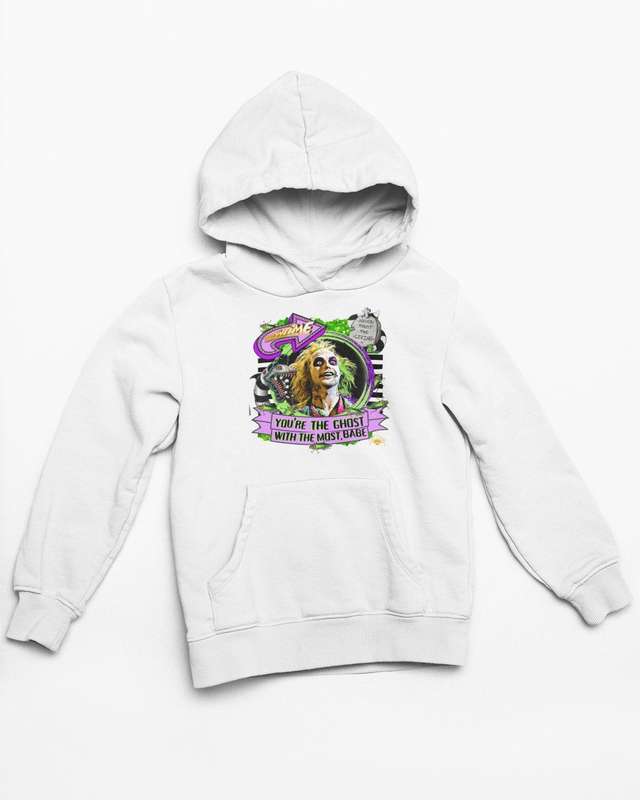 Beatlejuice White Hoodie