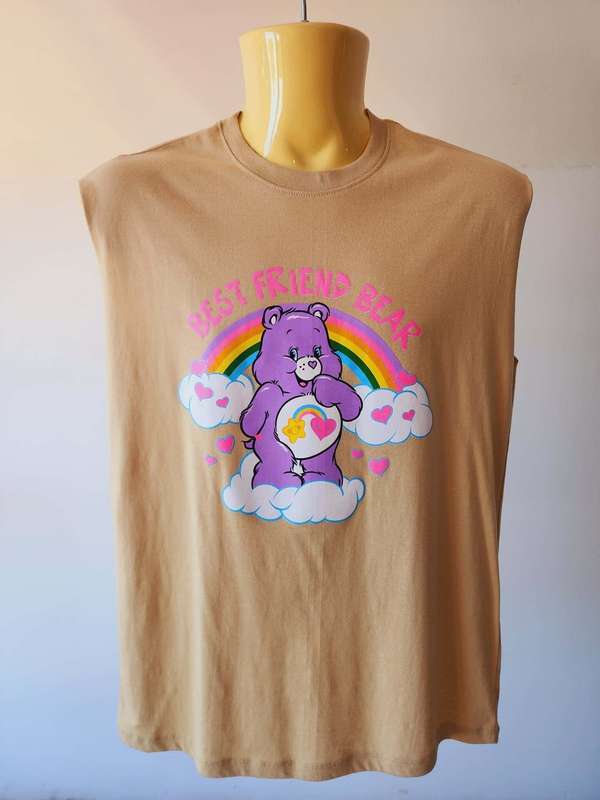 Care bear Best Friend sand Cut-Off Tee