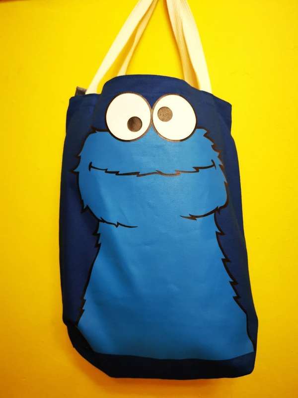 Cookie Monster bag