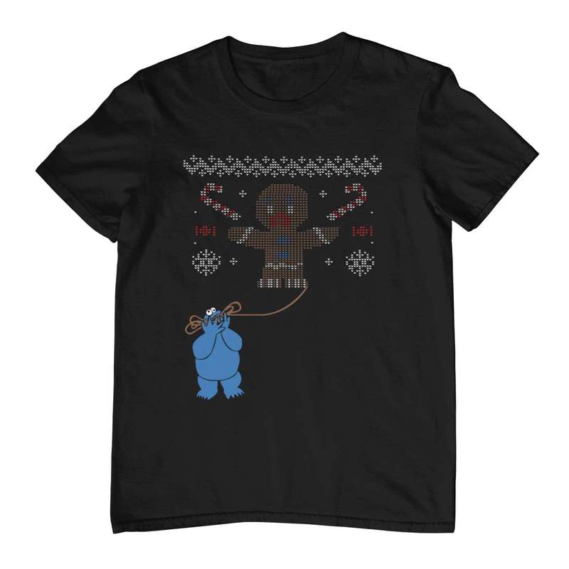 Cookie Monster Christmas T-Shirt