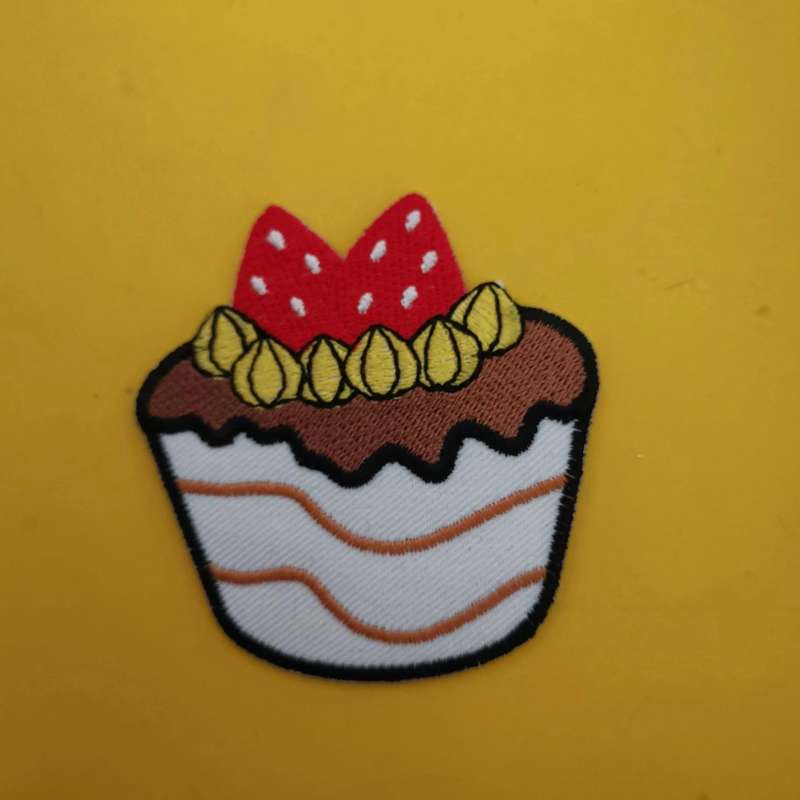 Cupcake Iron on Patch