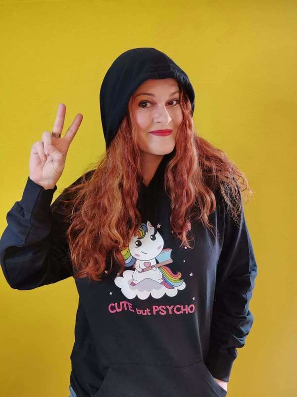 Cute but Psycho Hoodie