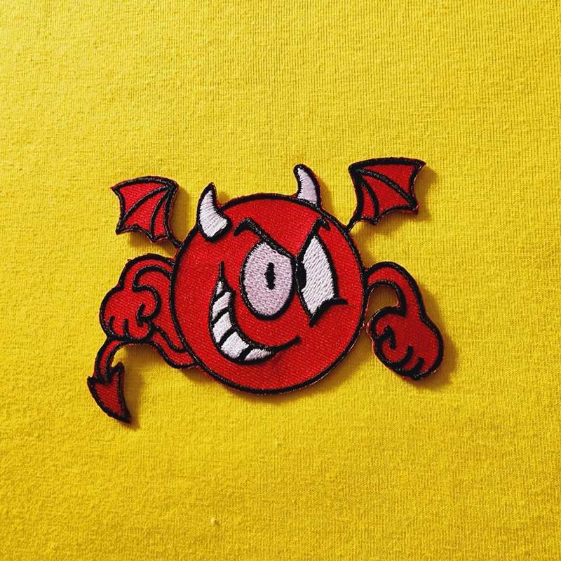 Devil Iron on Patch