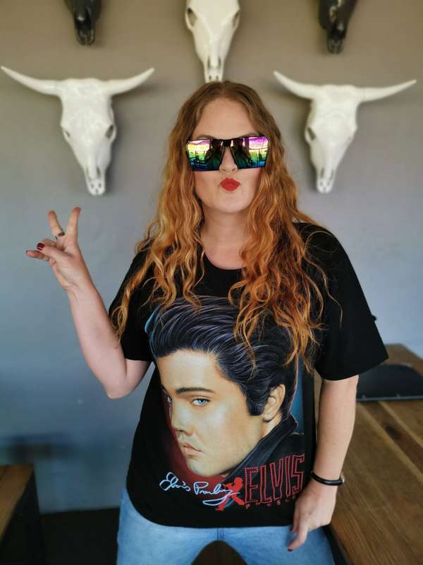 Elvis T-shirt Double sided