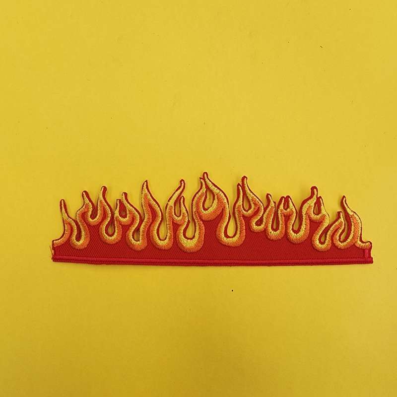 Flames Iron on Patch