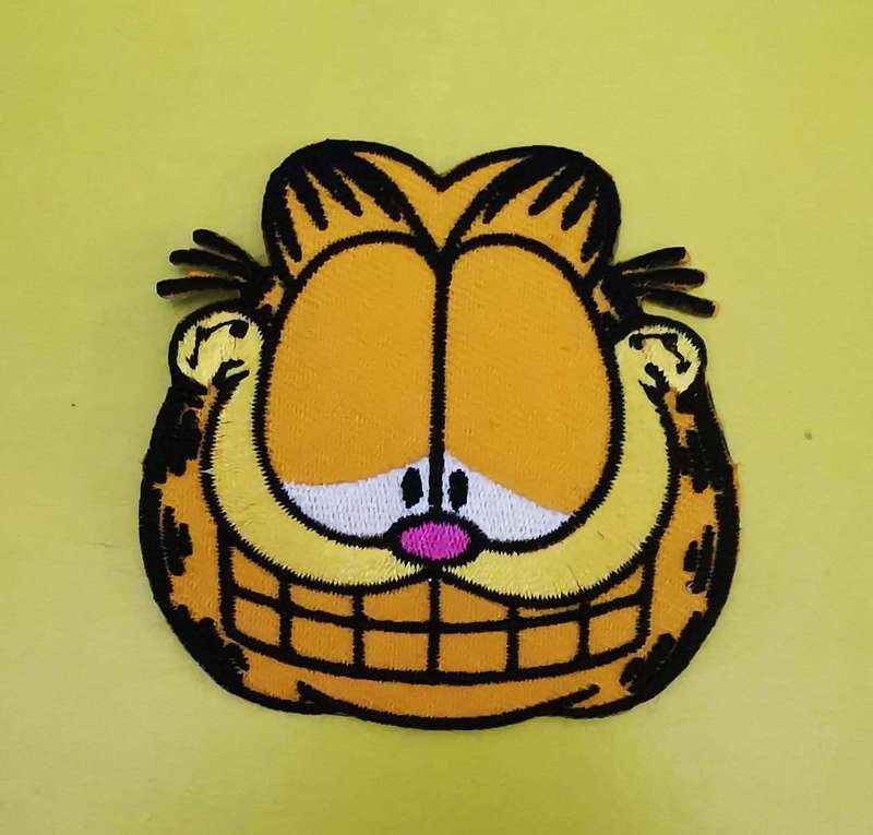 Garfield Embroidered Iron on Patch