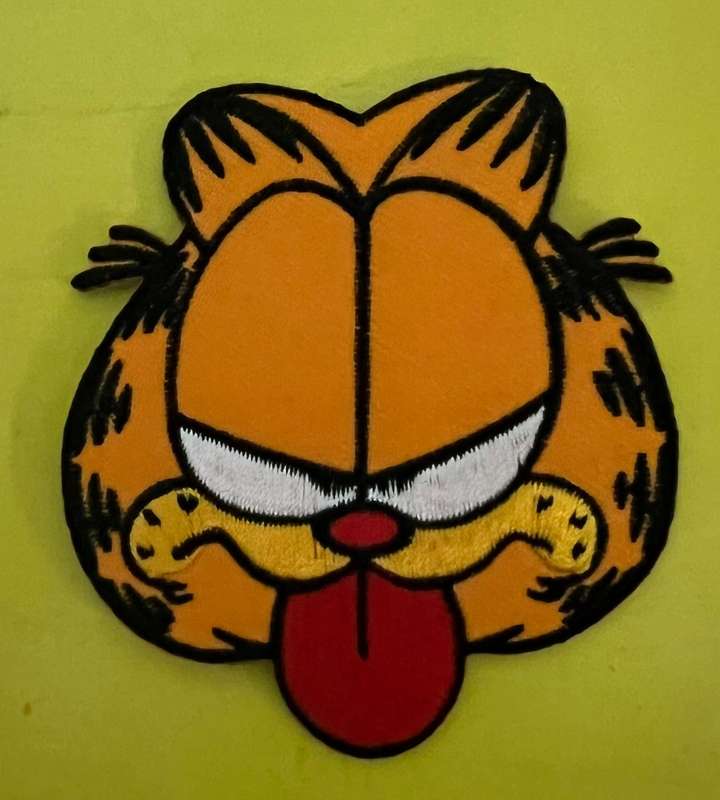 Garfield Iron on Patch