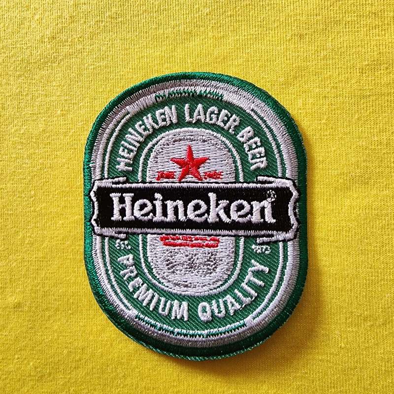 Heineken Iron on Patch
