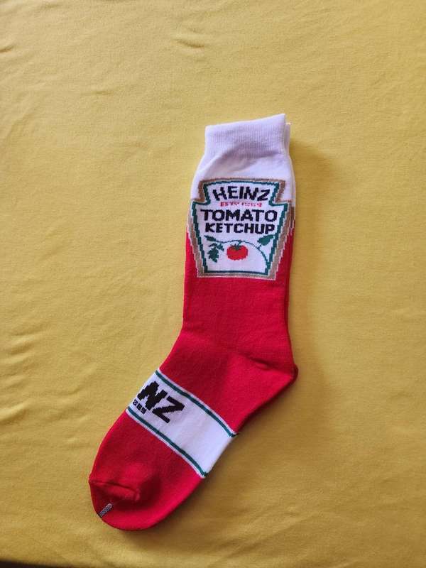 Heinz Tomato sauce red Socks