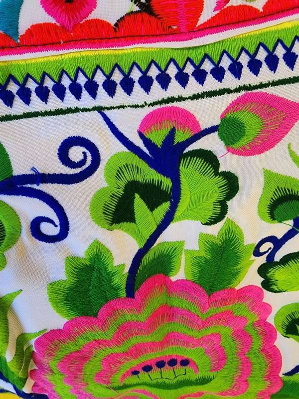 Hmong embroidered bag