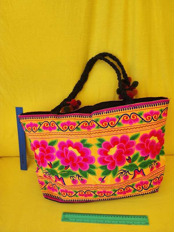 Hmong embroidered bag