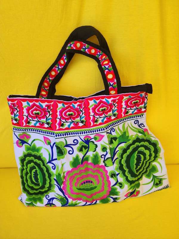 Hmong embroidered bag