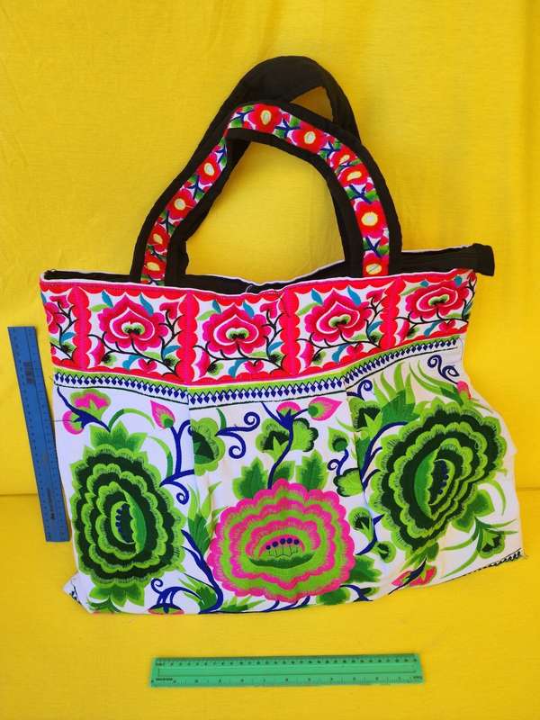 Hmong embroidered bag