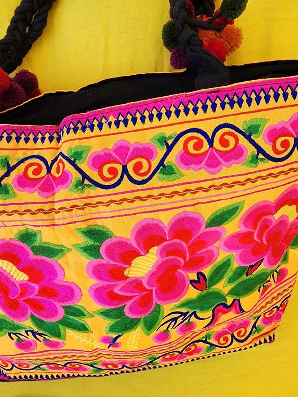 Hmong embroidered bag