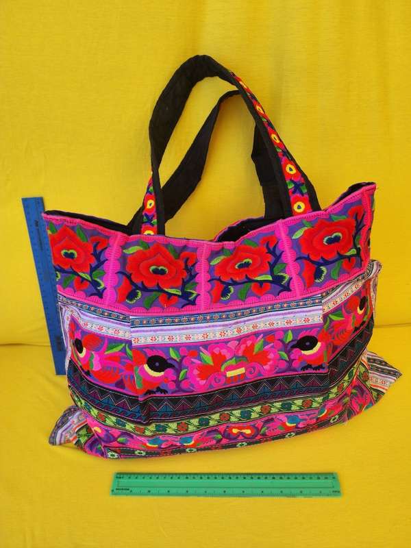 Hmong embroidered bag