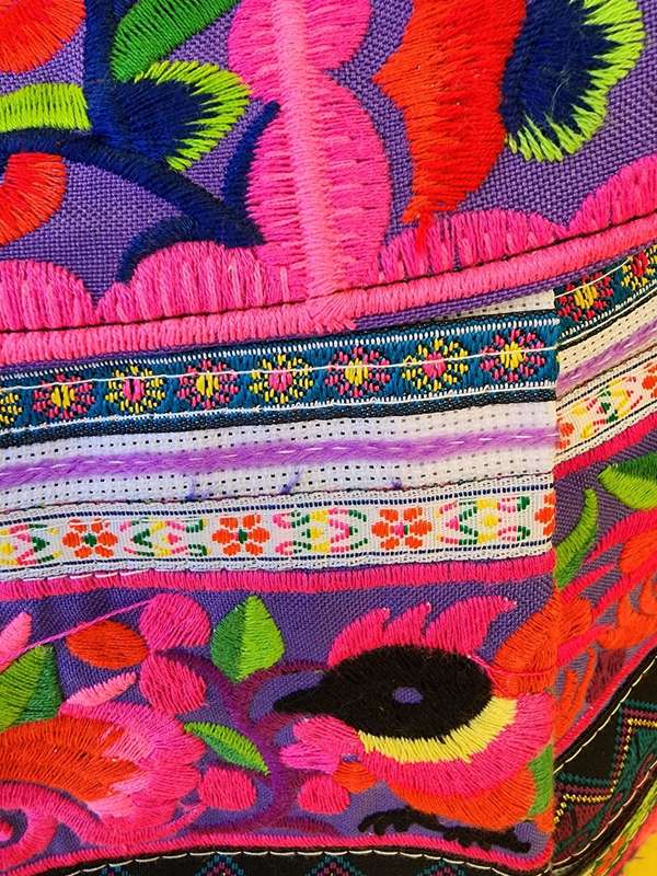 Hmong embroidered bag