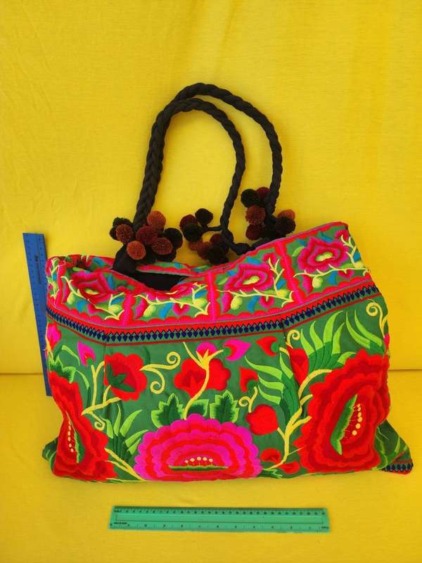 Hmong embroidered bag
