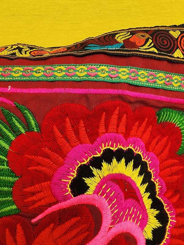 Hmong embroidered bag