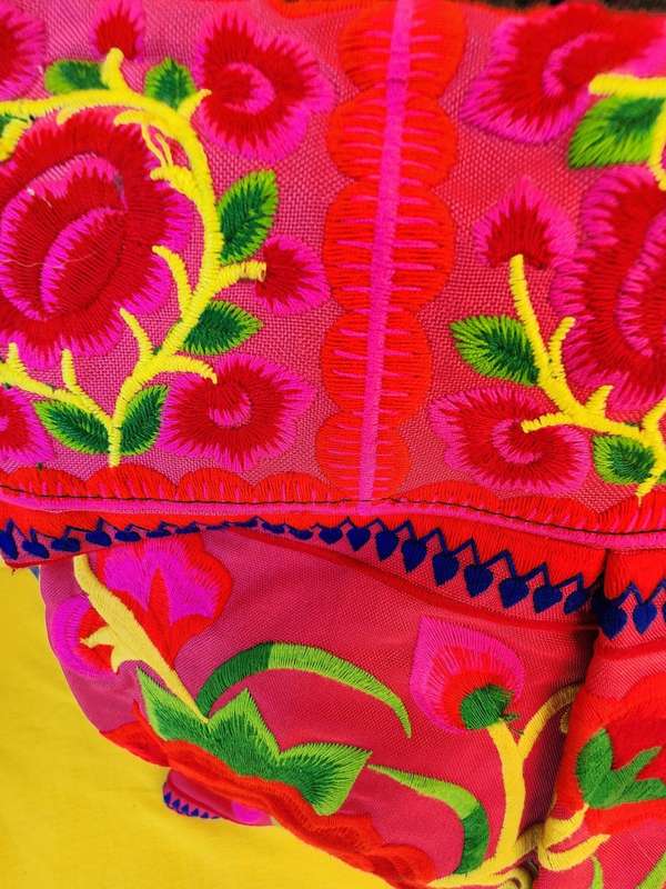 Hmong embroidered bag