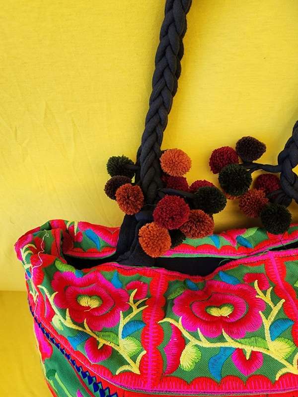 Hmong embroidered bag