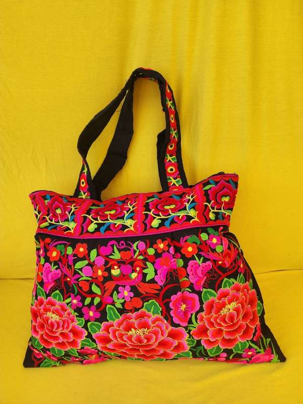 Hmong embroidered bag