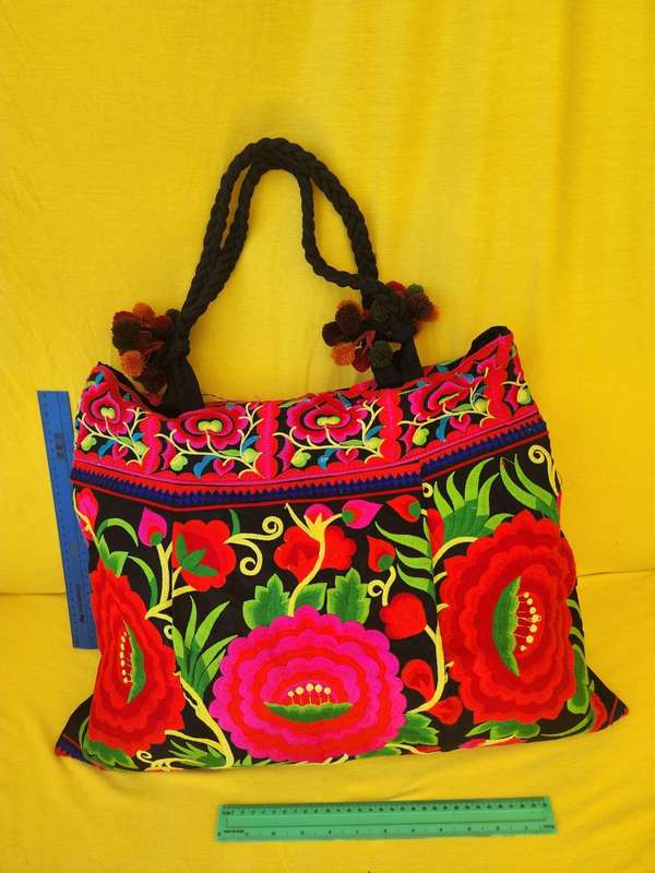 Hmong embroidered bag
