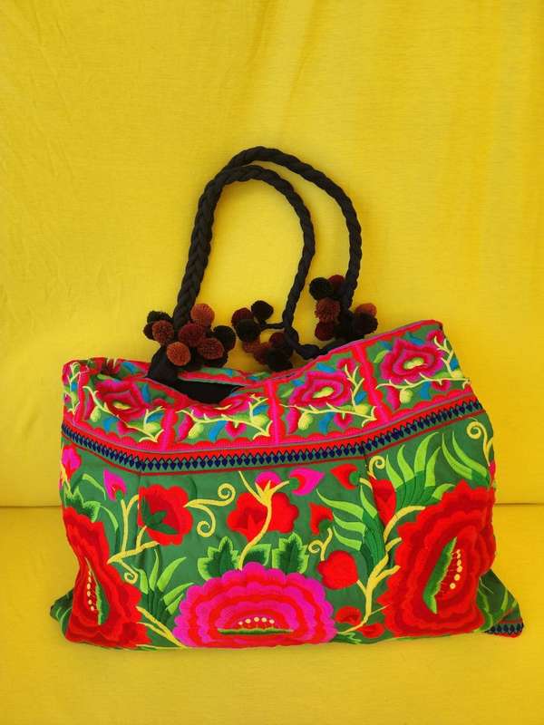 Hmong embroidered bag
