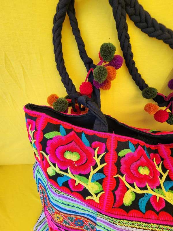 Hmong embroidered bag