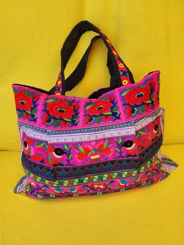 Hmong embroidered bag