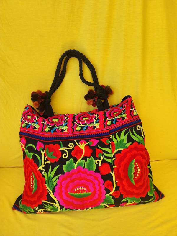 Hmong embroidered bag