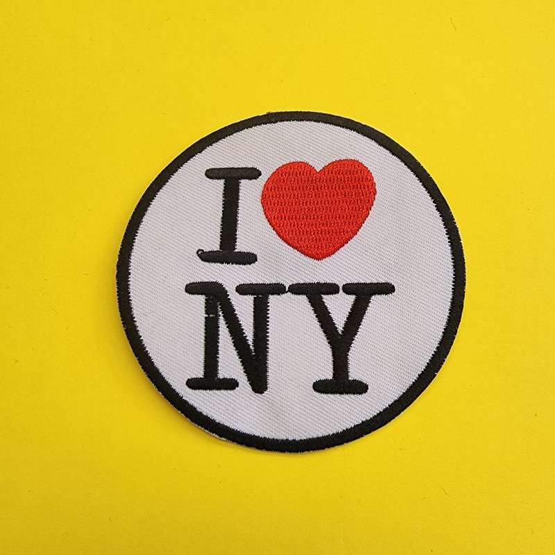 I love NY Iron on Patch