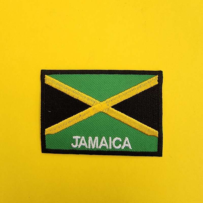Jamaica Flag Iron on Patch