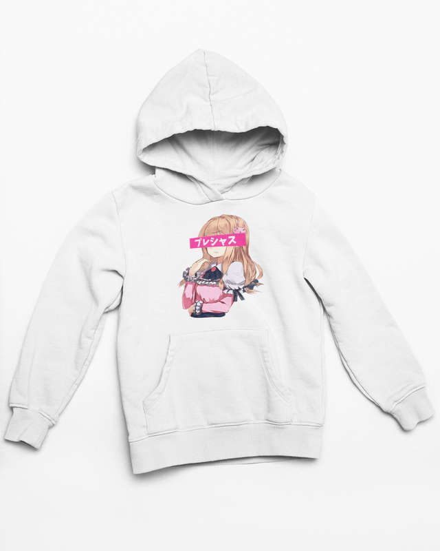 Kawaiifu White Hoodie