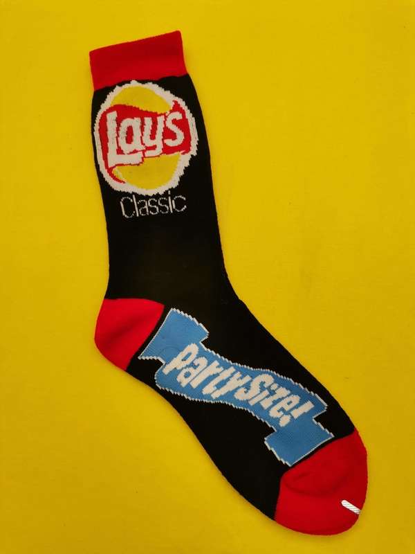 Lays Black Socks