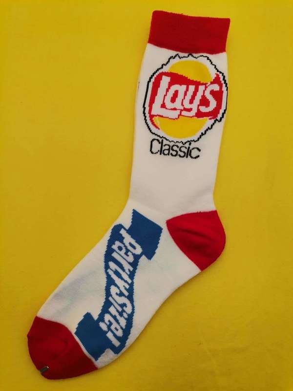 Lays White Socks