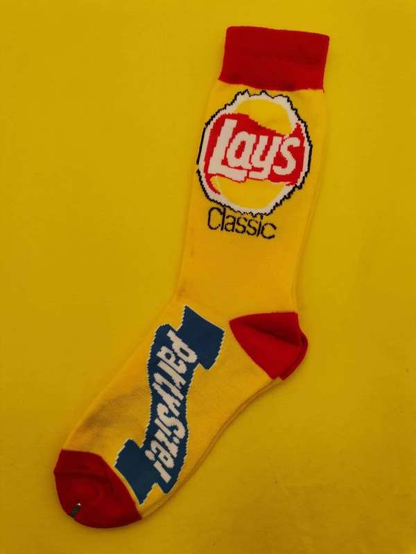Lays Yellow Socks