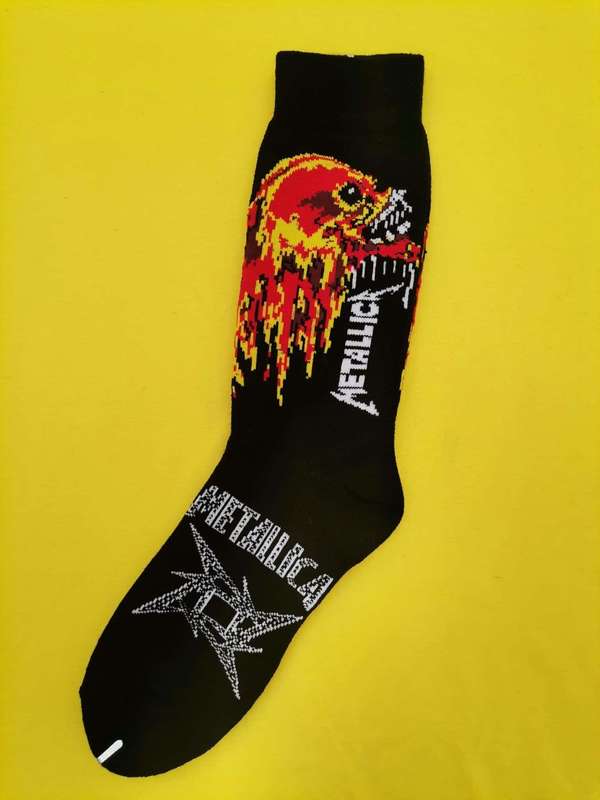 M Black Socks