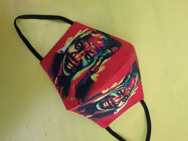 Mandela Dome Mask (reversible)