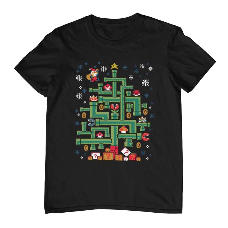 Mario Bro Christmas T-Shirt