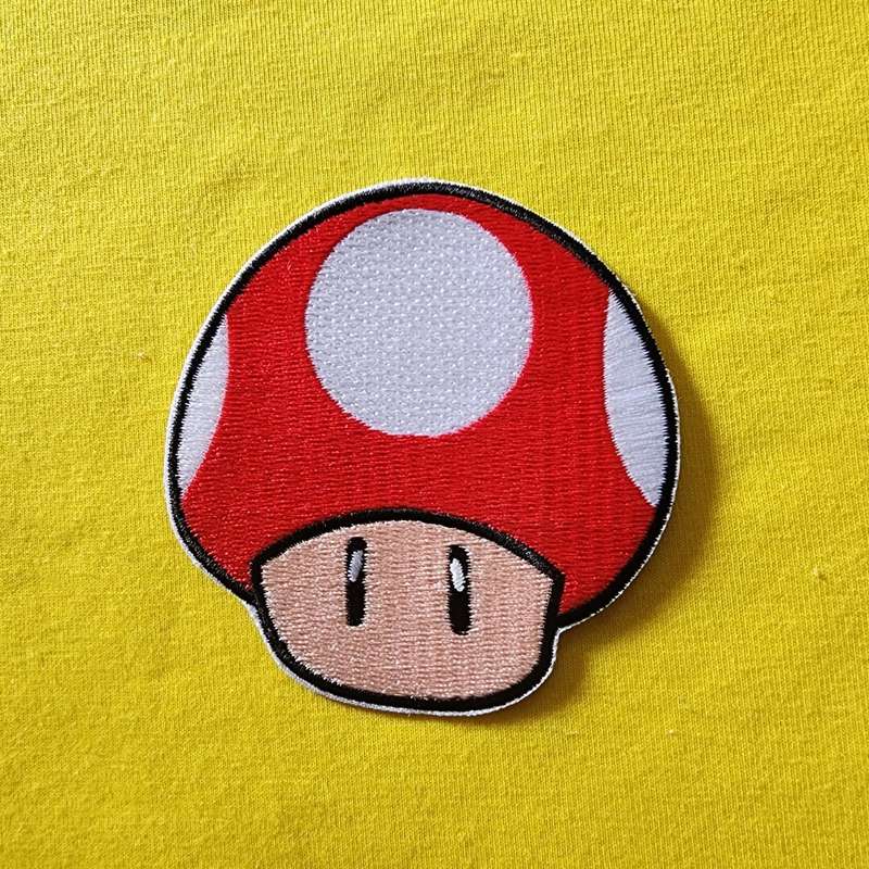 Mario Iron on Patch