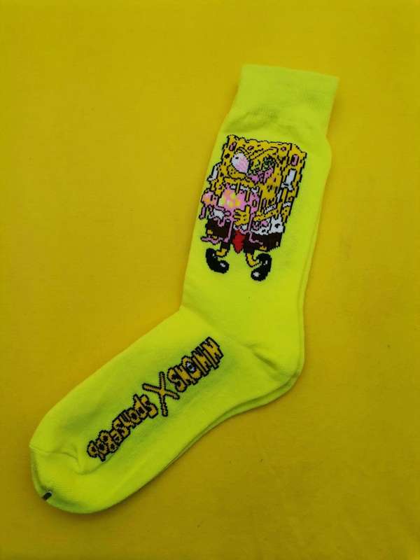 Minion & Sponge Socks