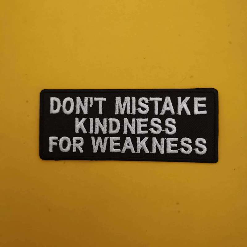 Mistake Iron on Patch