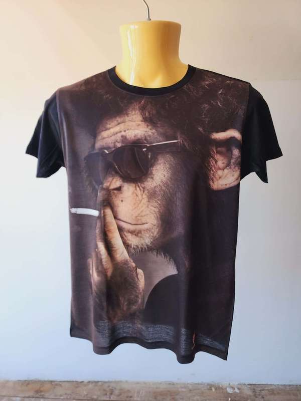 Monkey Black T-shirt