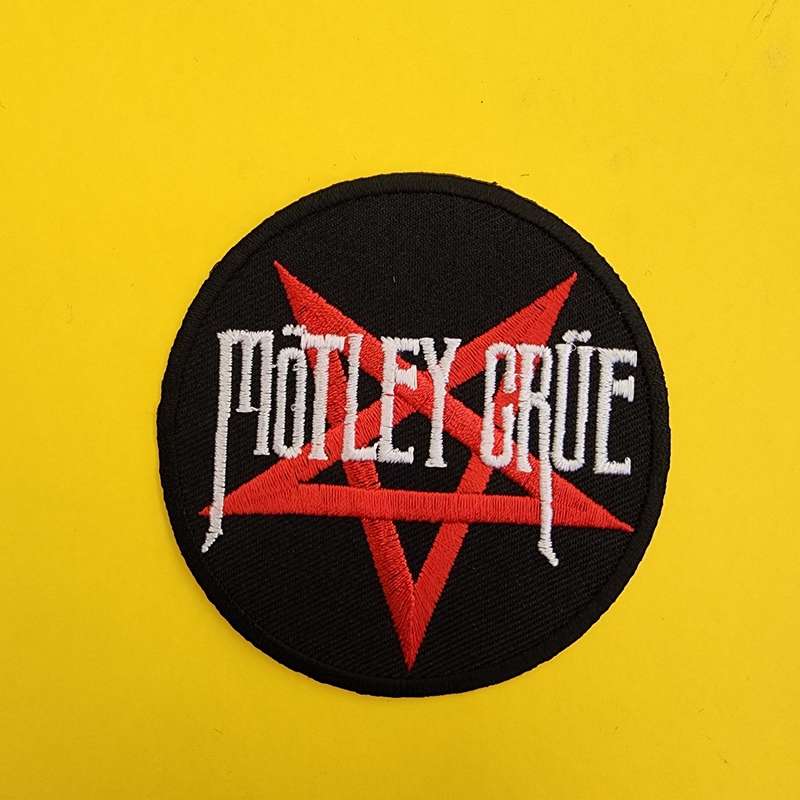 Motley Crue Iron on Patch