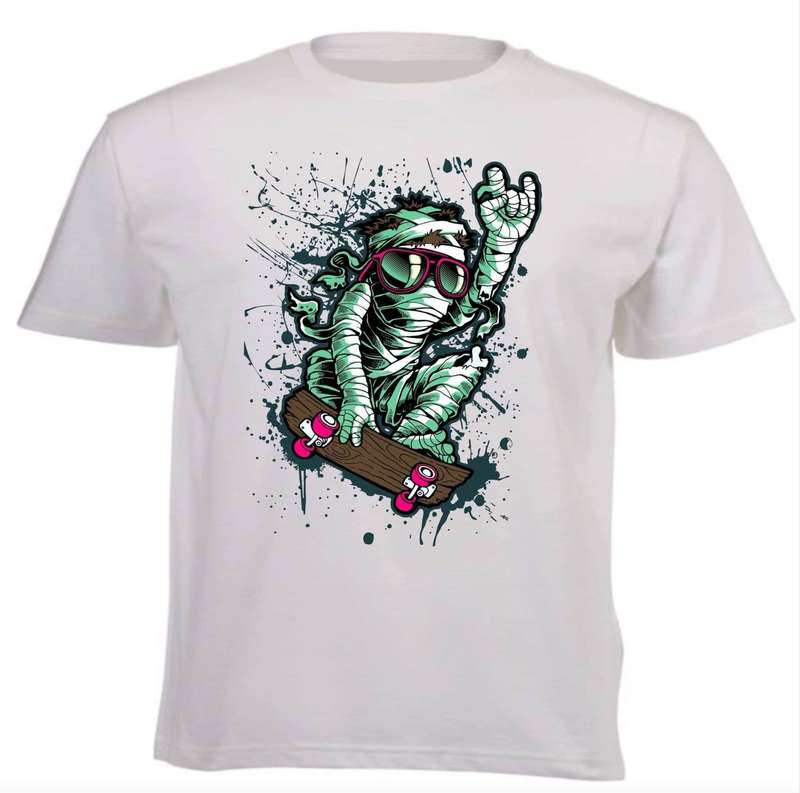 Mummy Skater T-Shirt
