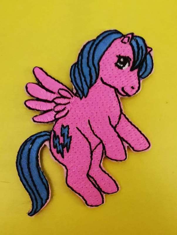 Pink My Little Pony Iron on Patch