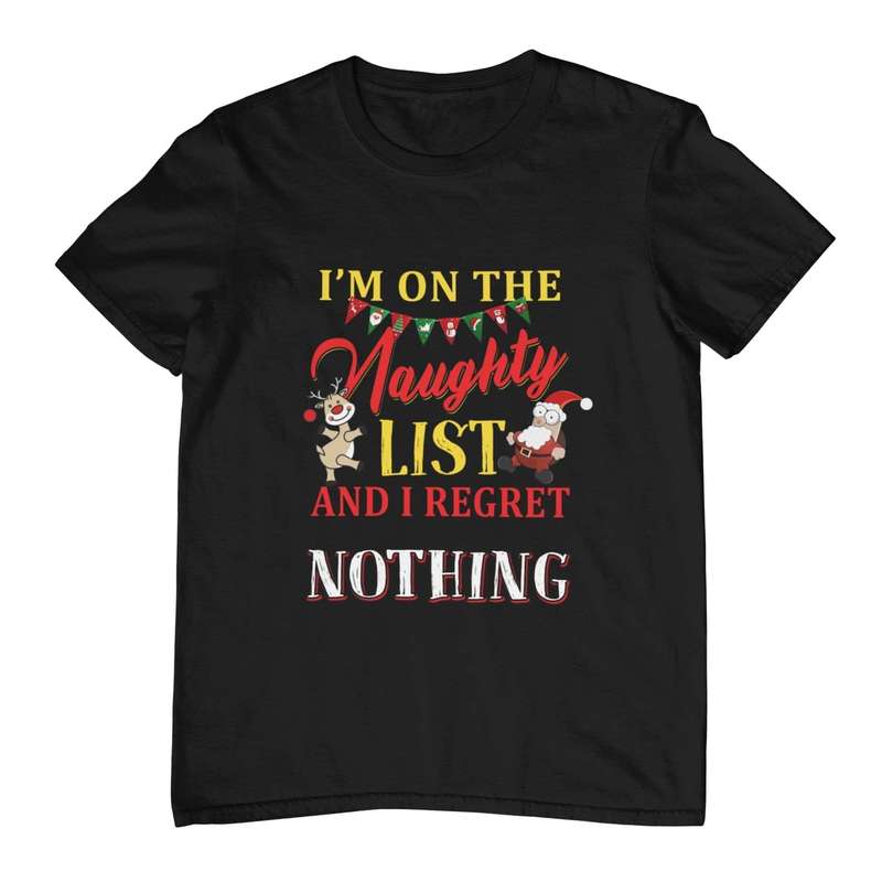 Naughty List Christmas T-Shirt